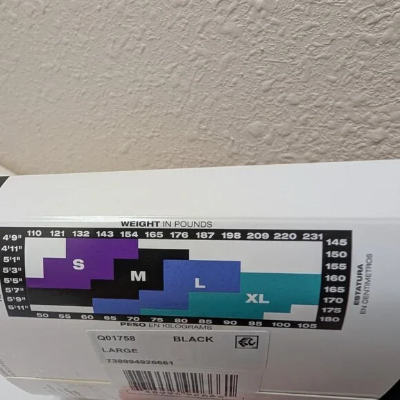 New with tags Hanes premium perfect tights with comfort flex blackout - Picture 3 of 3